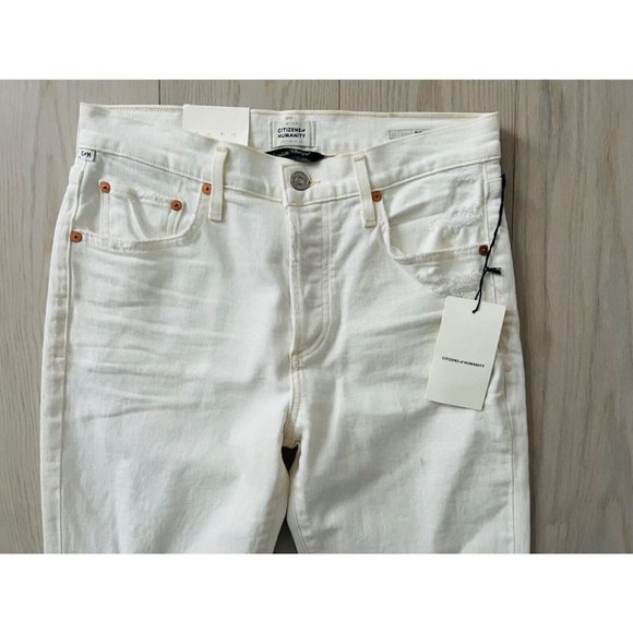 Citizens of Humanity Emerson Slim Boyfriend Jeans in Dollop - Picture 5 of 7